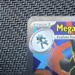 Pokemon Mega Lucario EX Ultra Rare Full Art 160/132 Me01 Holo English Card - Image 2