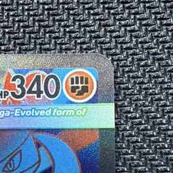 Pokemon Mega Lucario EX Ultra Rare Full Art 160/132 Me01 Holo English Card - Image 3