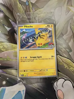 Pikachu SVP190 Promo Card World Championships 2024 [Sealed] NM - Image 1