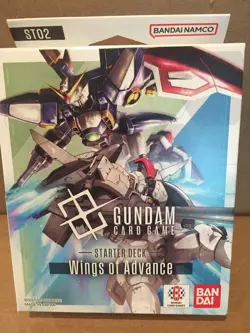 Gundam Card Game TCG Wings of Advance Starter Deck ST02 English NEW SEALED - Image 1