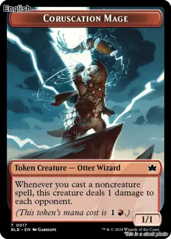 Coruscation Mage Token [BLB - 17] - Image 1