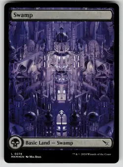 Swamp () Foil L Murders at Karlov Manor 274 NM - Image 1