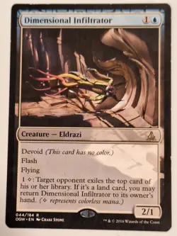 Dimensional Infiltrator - Oath of The Gatewatch Magic the Gathering MTG Nice! - Image 1