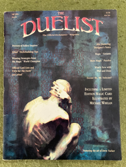 THE DUELIST MAGAZINE - #3 (CCG'S, MAGIC THE GATHERING etc.) 1994 - Image 1