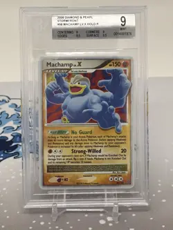Pokemon Machamp #98 Lv.X Stormfront Holo Ultra Rare BGS 9 - Image 1