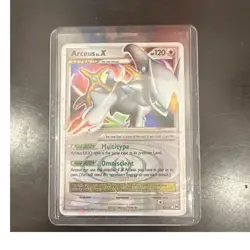 Pokemon Arceus LV.X Ultra Rare Holo Level Up 120 HP 94/99 Arceus Set TCG - Image 1