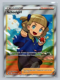 Schoolgirl 262/264 Ultra Rare Fusion Strike Pokemon NM - Image 1