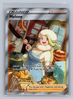 Melony GG64/GG70 Ultra Rare Crown Zenith Galarian Gallery Pokemon NM - Image 1