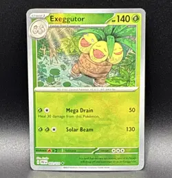 Pokemon Exeggutor Pokeball Pattern 002/131 Prismatic Evolutions Holo 140 HP - Image 1