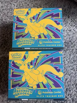 SEALED Ascended Heroes Pokemon Center Exclusive ETB (2-Pack) - Image 1