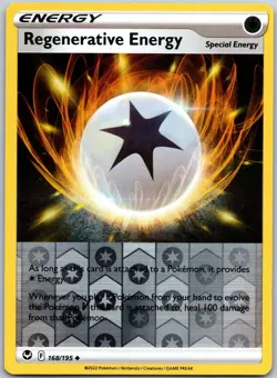 Regenerative Energy 168/195 Reverse Holo Uncommon Silver Tempest NM - Image 1