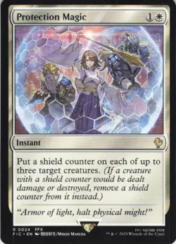 MTG Protection Magic (24) | NM | Commander: Final Fantasy (FIC) - Image 1