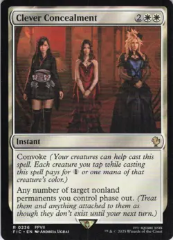MTG Clever Concealment (236) | NM | Commander: Final Fantasy (FIC) - Image 1