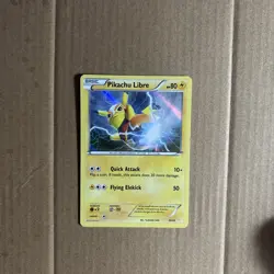 Pokemon Pikachu Libre (30 - Holo) 30/30 XY Trainer Kit: Pikachu Libre & Suicune - Image 2
