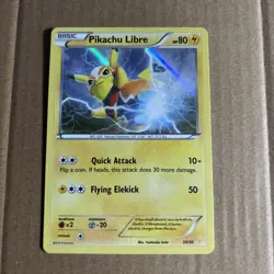 Pokemon Pikachu Libre (30 - Holo) 30/30 XY Trainer Kit: Pikachu Libre & Suicune - Image 4
