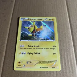 Pokemon Pikachu Libre (30 - Holo) 30/30 XY Trainer Kit: Pikachu Libre & Suicune - Image 5