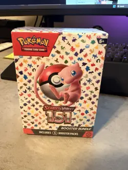 Pokemon TCG Scarlet and Violet 151 Booster Bundle Factory Sealed 820650863219 - Image 1