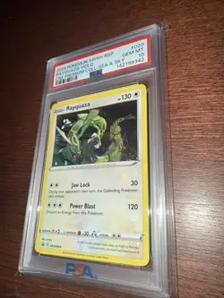 Pokemon 2024 Rayquaza SWSH029 Black Star Promo Premium Collection GEM MT PSA 10 - Image 3