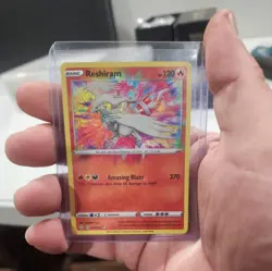 Reshiram Pokemon Shining Fates 017/072 Amazing Rare NM - Image 2