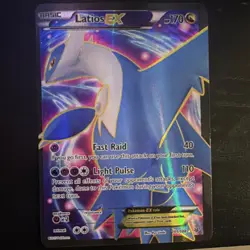 Pokemon Latios EX Full Art Ultra Rare Holo Roaring Skies 101/108 170 HP - Image 1