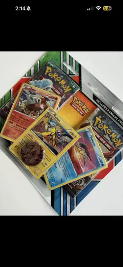 Pokemon TCG 2 Pack Blister Raikou Entei Suicune Factory Sealed New #2 2021 - Image 3