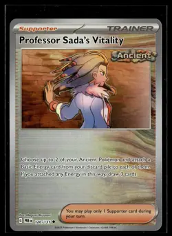 Professor Sada's Vitality 120/131 Prismatic Evolutions POKEBALL Uncommon Pokemon - Image 1