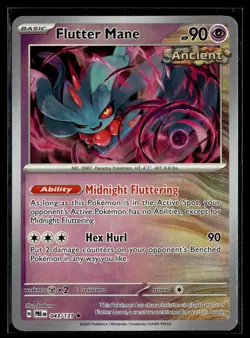 Flutter Mane 043/131 Prismatic Evolutions POKEBALL Rare Pokemon - Image 1