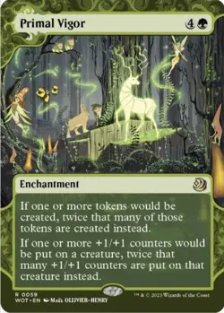 Primal Vigor (Regular, #59, NM) Wilds of Eldraine: Enchanting Tales (WOT), MTG - Image 1