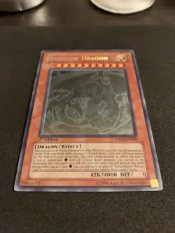 Rainbow Dragon (Ghost Rare) TAEV-EN006 1st Edition Yu-Gi-Oh LP - Image 2