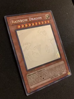 Rainbow Dragon (Ghost Rare) TAEV-EN006 1st Edition Yu-Gi-Oh LP - Image 3