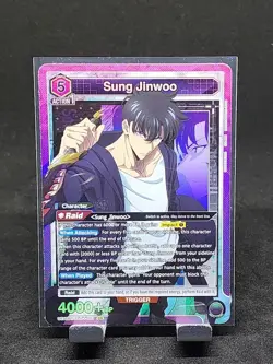 SUNG JINWOO SR UE17BT/SLG-1-021 UNION ARENA SOLO LEVELING NM - Image 1