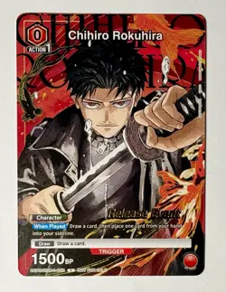 Union Arena “Release Event” Foil Card Chihiro Rokuhira KGR-1-055 Kagurabachi - Image 1