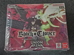 Union Arena - Black Clover Booster Box - Damaged - Free Shipping - Image 1