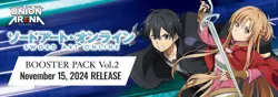 Union Arena TCG Japanese EX08BT Sword Art Online Vol.2 Sealed Booster Pack (US) - Image 2