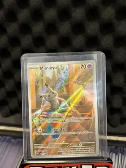 Pokemon Mimikyu Full Art Promo Holo Sv: Scarlet & Violet 075 Basic 70 HP Card - Image 1