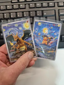 Pokemon Full Art Fan Display Card Set Japanese Style Art Bundle - Image 1