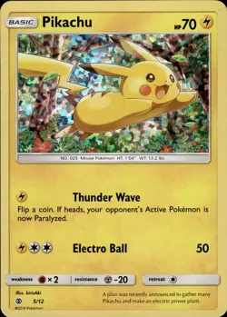 Pikachu (General Mills) SM04 Holo Promo Miscellaneous Cards & Products Pokemon - Image 1