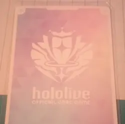 Hololive Official Card Game Oozora Subaru Character Card Holo English - Image 2