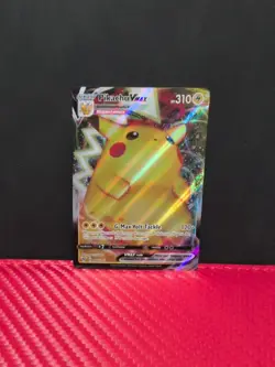 Pokemon TCG Pikachu Vmax 044/185 Full Art Ultra Rare Card Vivid Voltage NM-M - Image 1