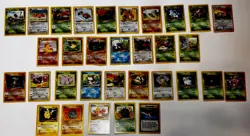Complete Jungle Uncommon And Common Set -WOTC Pokemon Cards- NM 32 Cards - Image 1