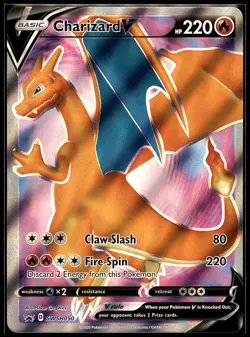 Charizard V Promo SWSH: Sword & Shield Promo Cards SWSH050 NM - Image 1