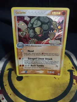 Pokemon Golem 6/92 Legend Maker Holo Card - Image 1