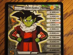 Dragonball Z CCG Fusion Saga Den- Goku limited rare foil card - Image 2