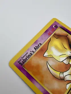 Pokemon Card TCG Sabrina's Abra Gym Heroes 91/132 Regular 1st Edition Common - Image 4