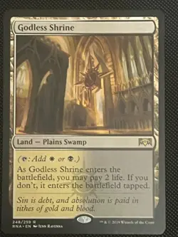 Godless Shrine Ravnica Allegiance MTG LP - Image 1