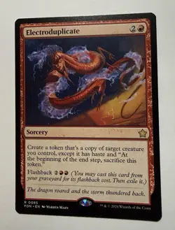 Electroduplicate Rare Foundations 85 NM MTG TCG - Image 1