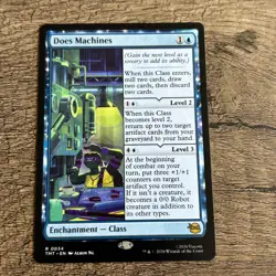 Does Machines 0034 Rare Teenage Mutant Ninja Turtles Magic: The Gathering NM - Image 1