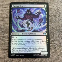 Dream Beavers 0062 Teenage Mutant Ninja Turtles Magic: The Gathering Foil NM - Image 1