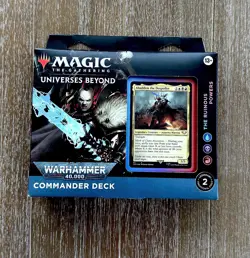 MTG Universes Beyond Warhammer 40K The Ruinous Powers Commander Deck - Image 1