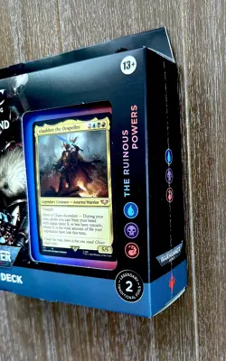 MTG Universes Beyond Warhammer 40K The Ruinous Powers Commander Deck - Image 3